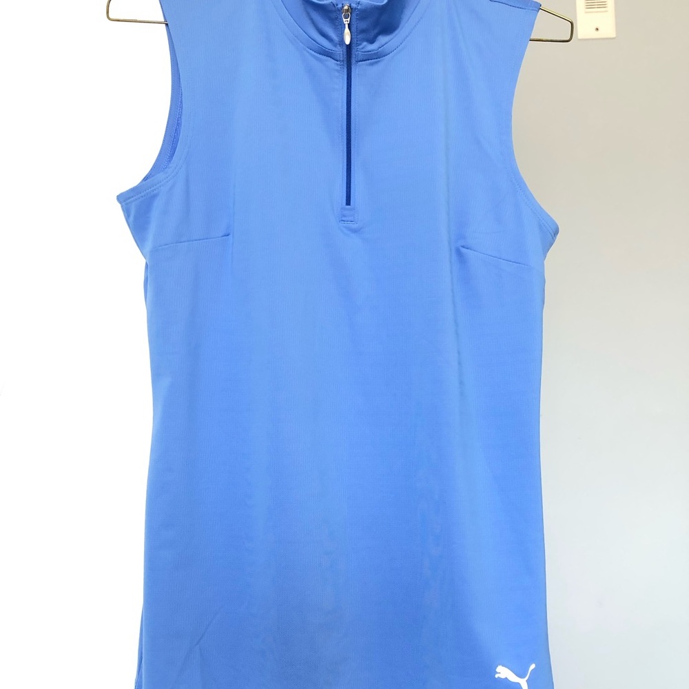 BNWT Puma sleeveless golf shirt size S